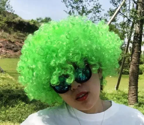 Curly Afro Clown Wig