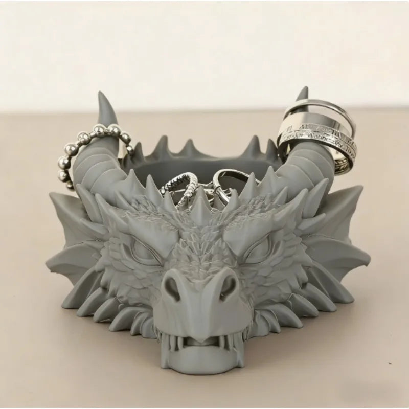 Gothic Dragon Head Decor