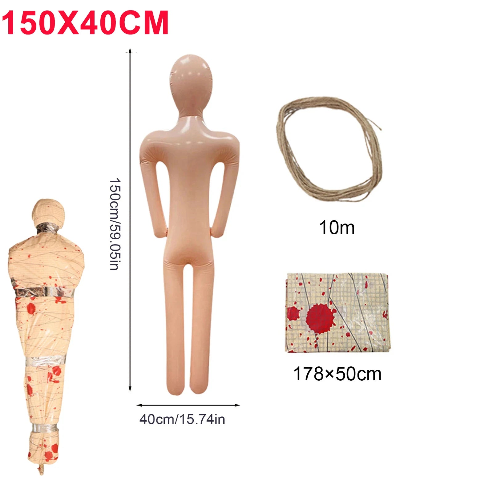 DIY Inflatable Body Mannequin
