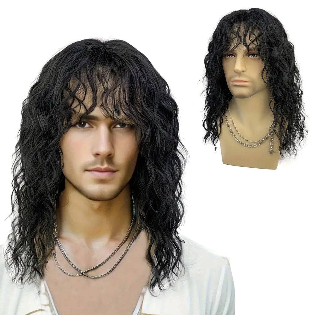 Black Rock Star Wig