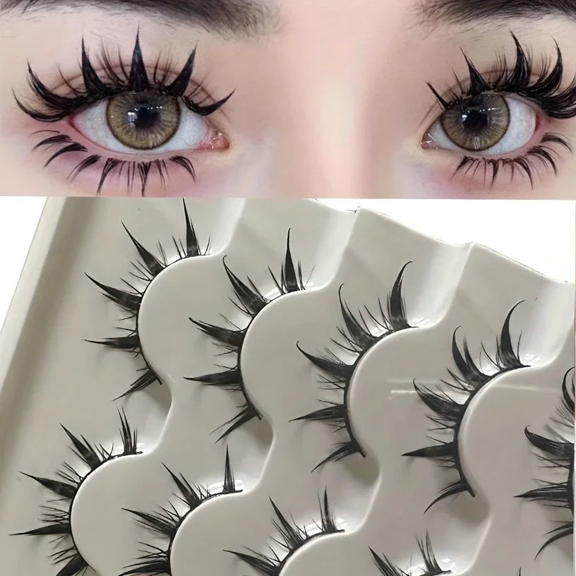 Anime False Eyelashes (5-Pack)