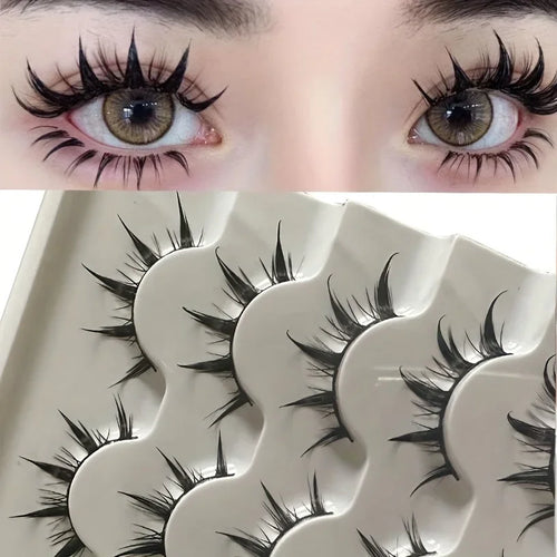 Anime False Eyelashes (5-Pack)