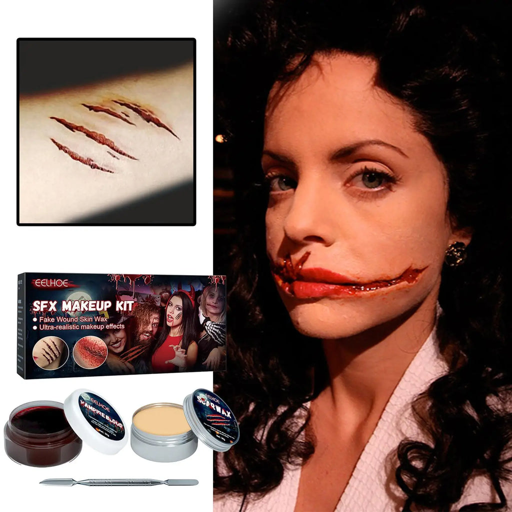 Fake Wound & Scar Makeup Kit