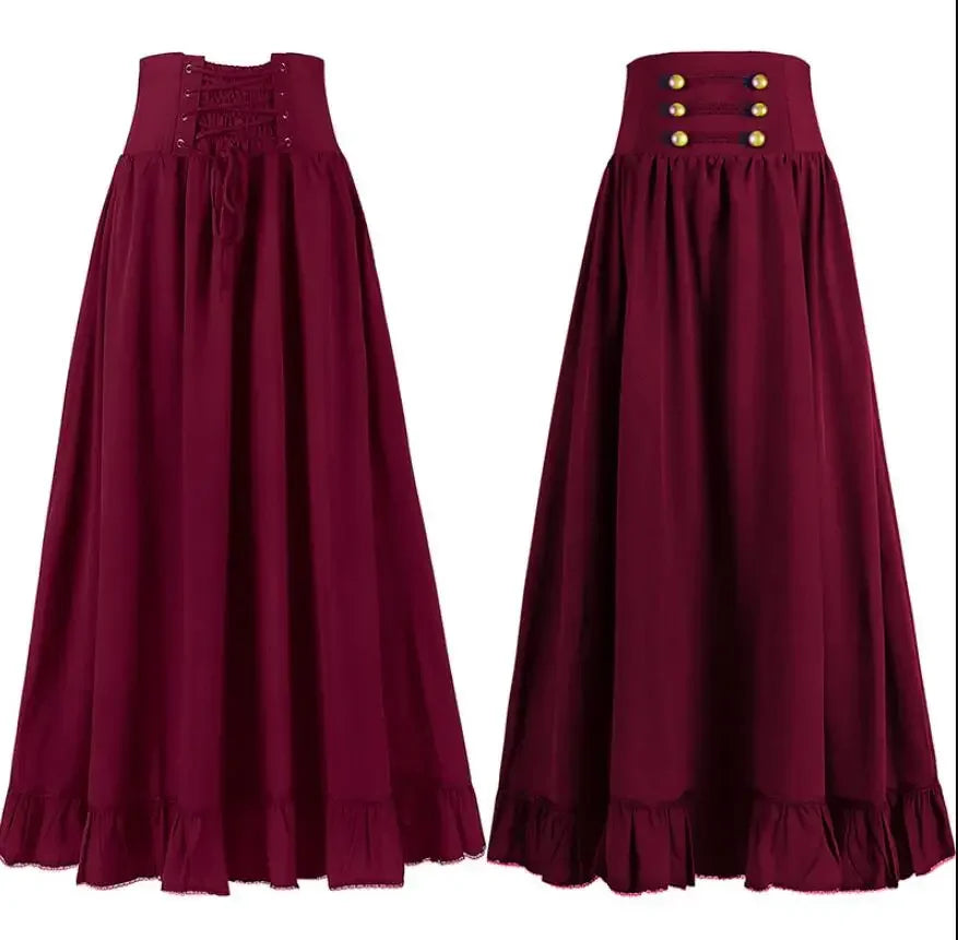 Victorian High-Waist Skirt