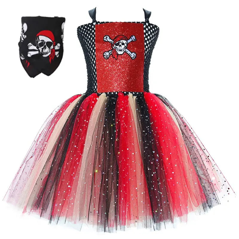 Girls Pirate Tutu Dress
