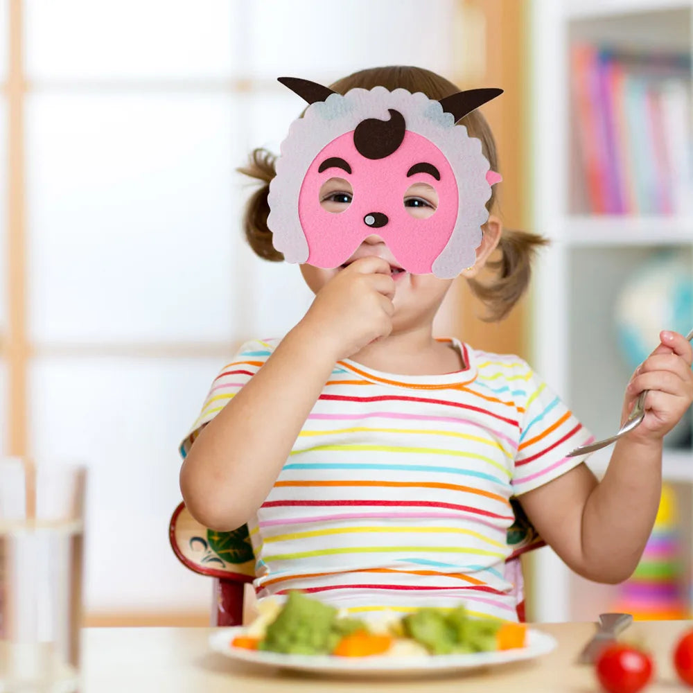 Kids Felt Animal Mask