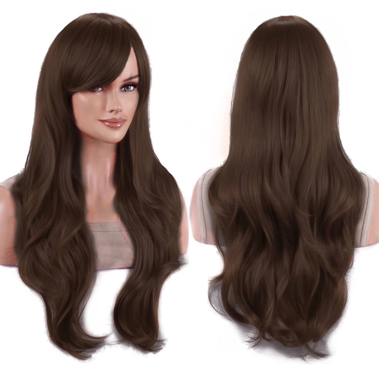Long Wavy Rainbow Wig