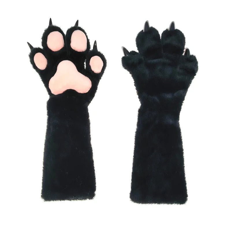 Plush Fursuit Claw Gloves