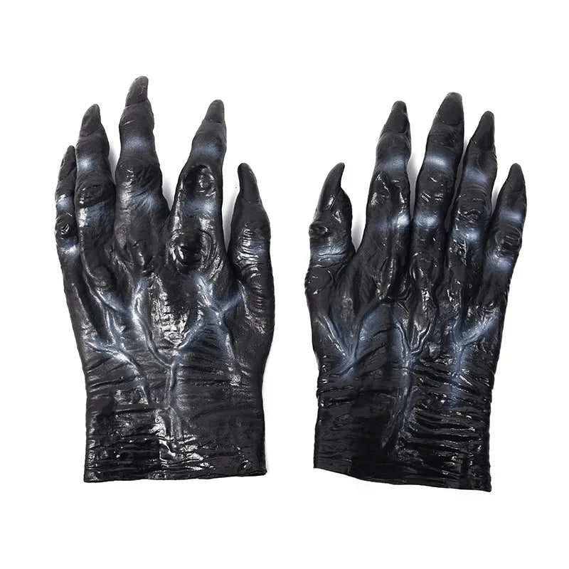 Spooky Wolf Claw Gloves
