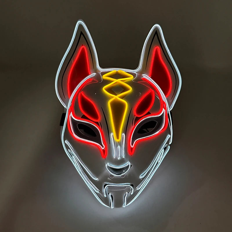Neon EL Wire LED Mask