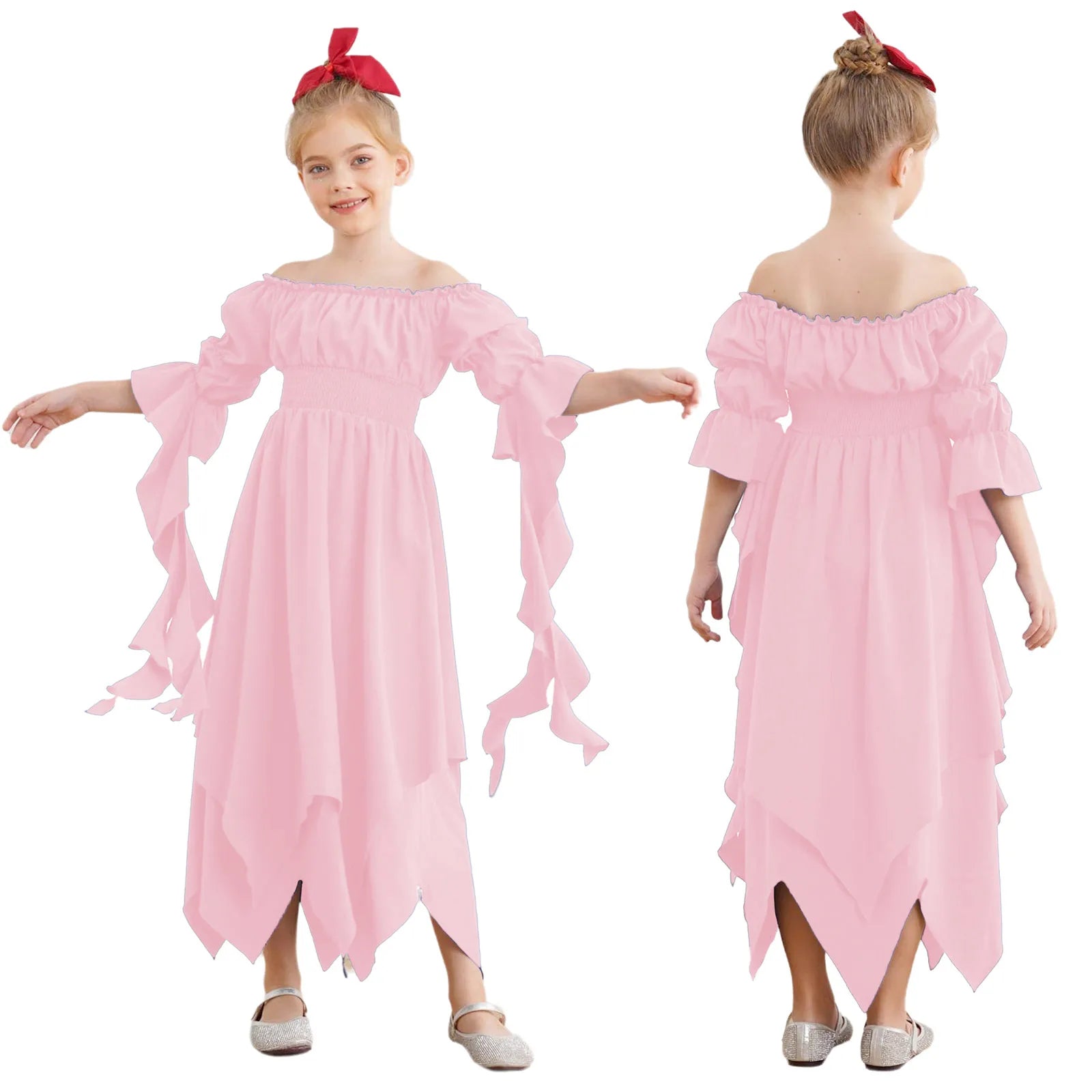Girls Medieval Witch Costume