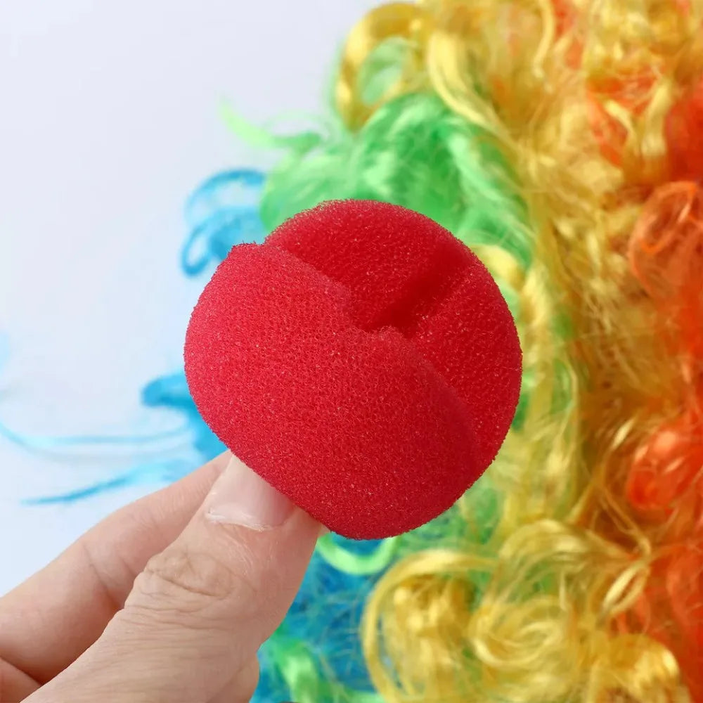 Curly Afro Clown Wig