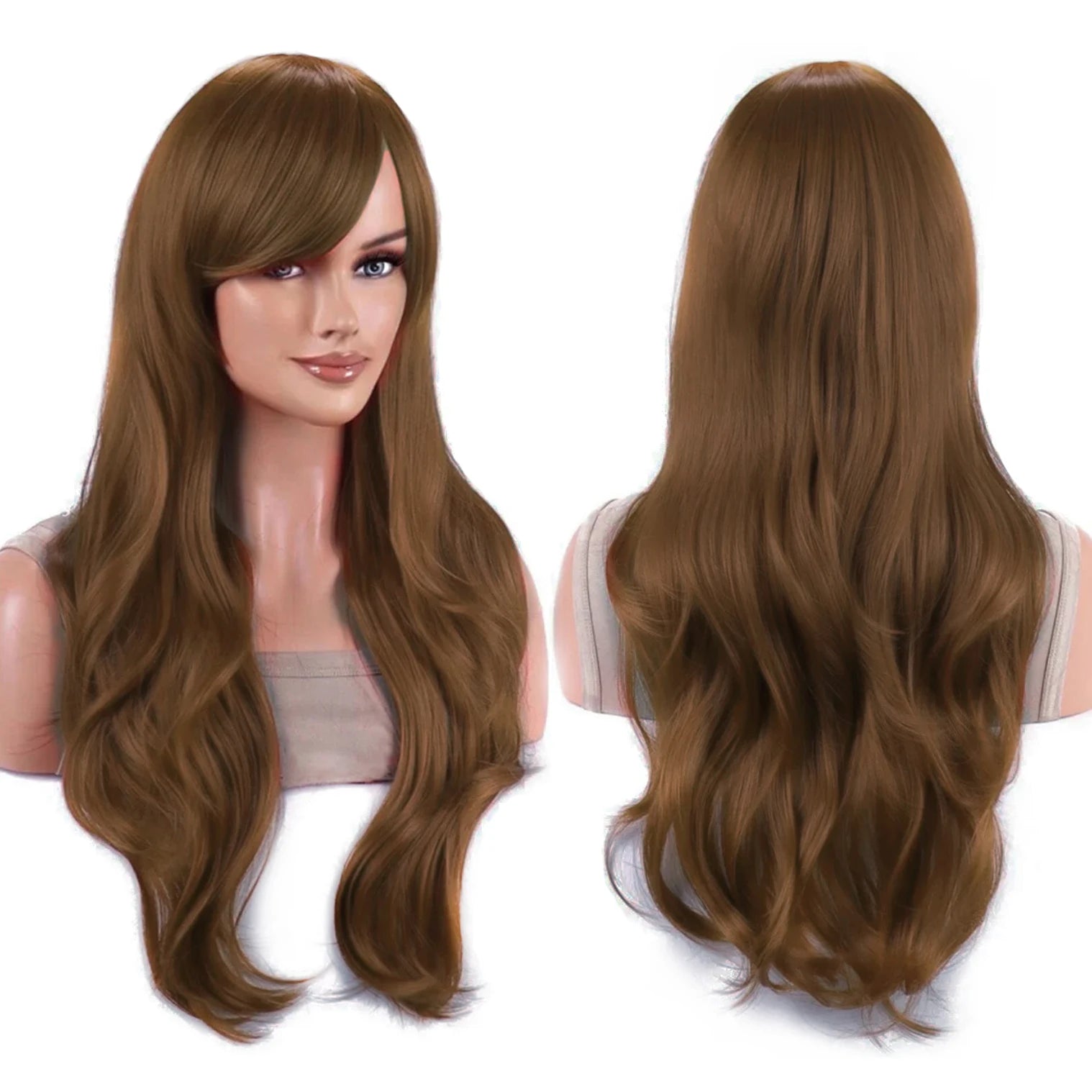 Long Wavy Rainbow Wig
