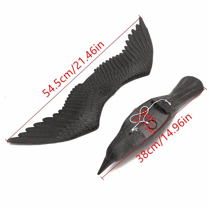 Black Crow Bird Simulation (Raven)