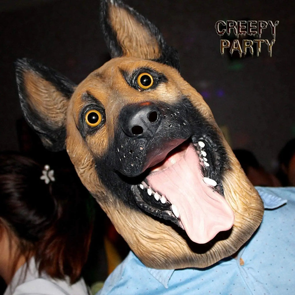 Realistic Dog Latex Mask