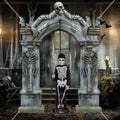 Skeleton Party Door Banner & Photo Booth Props