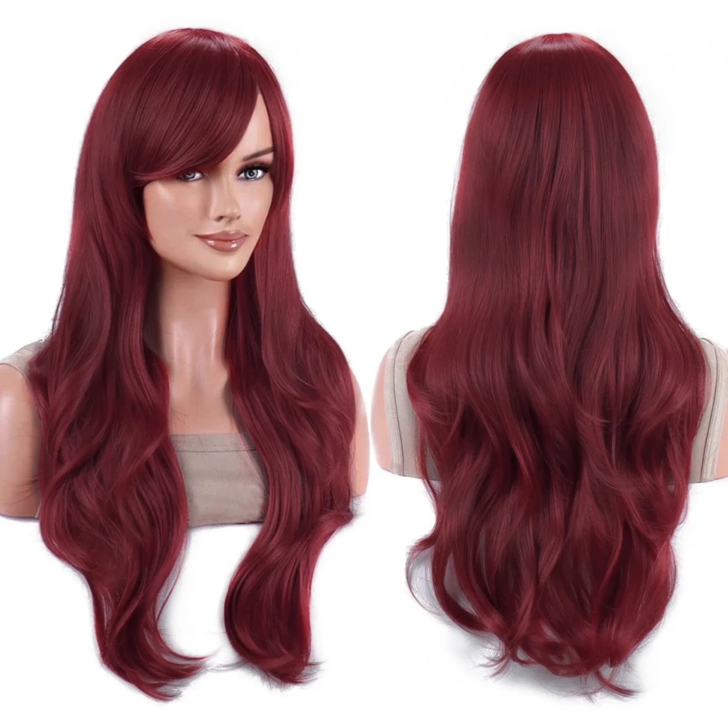 Long Wavy Rainbow Wig