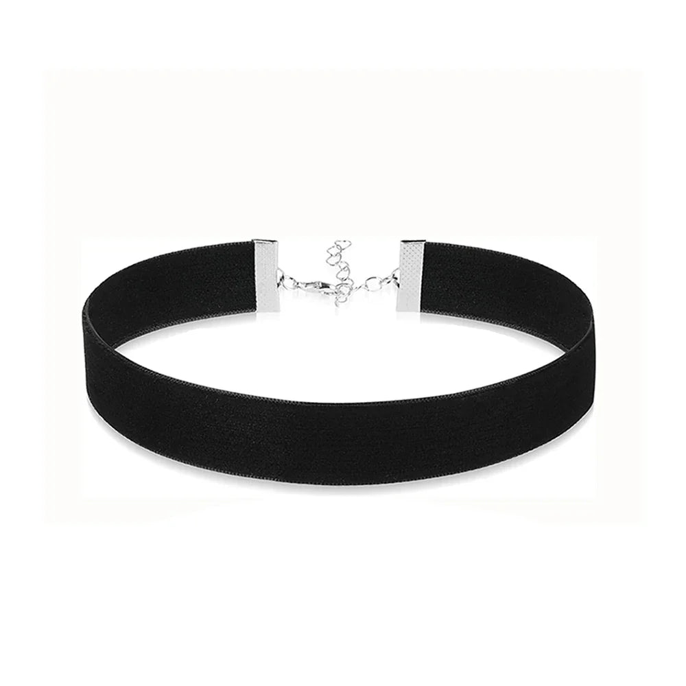 Plain Velvet Choker