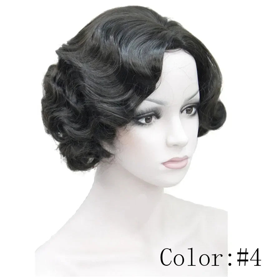 1920s Finger Wave Wig
