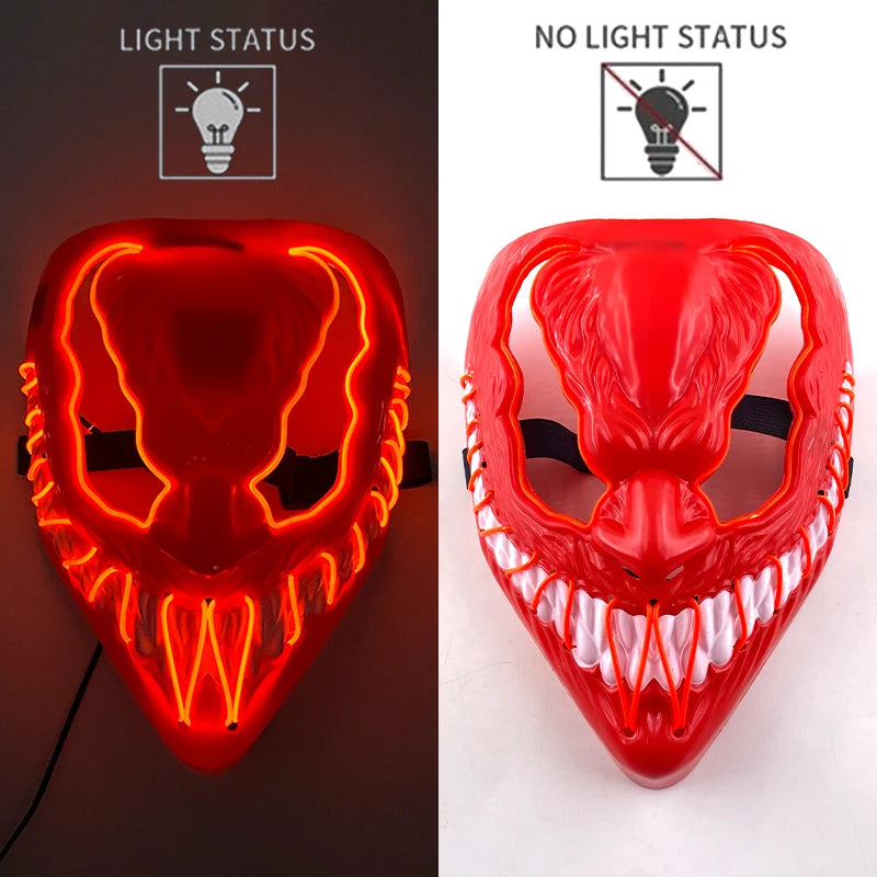 LED Hacker Vendetta Mask
