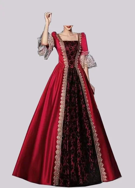 Victorian Gothic Queen Ball Gown
