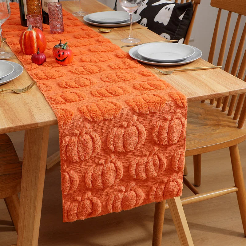 Fall Pumpkin & Ghost Table Runner