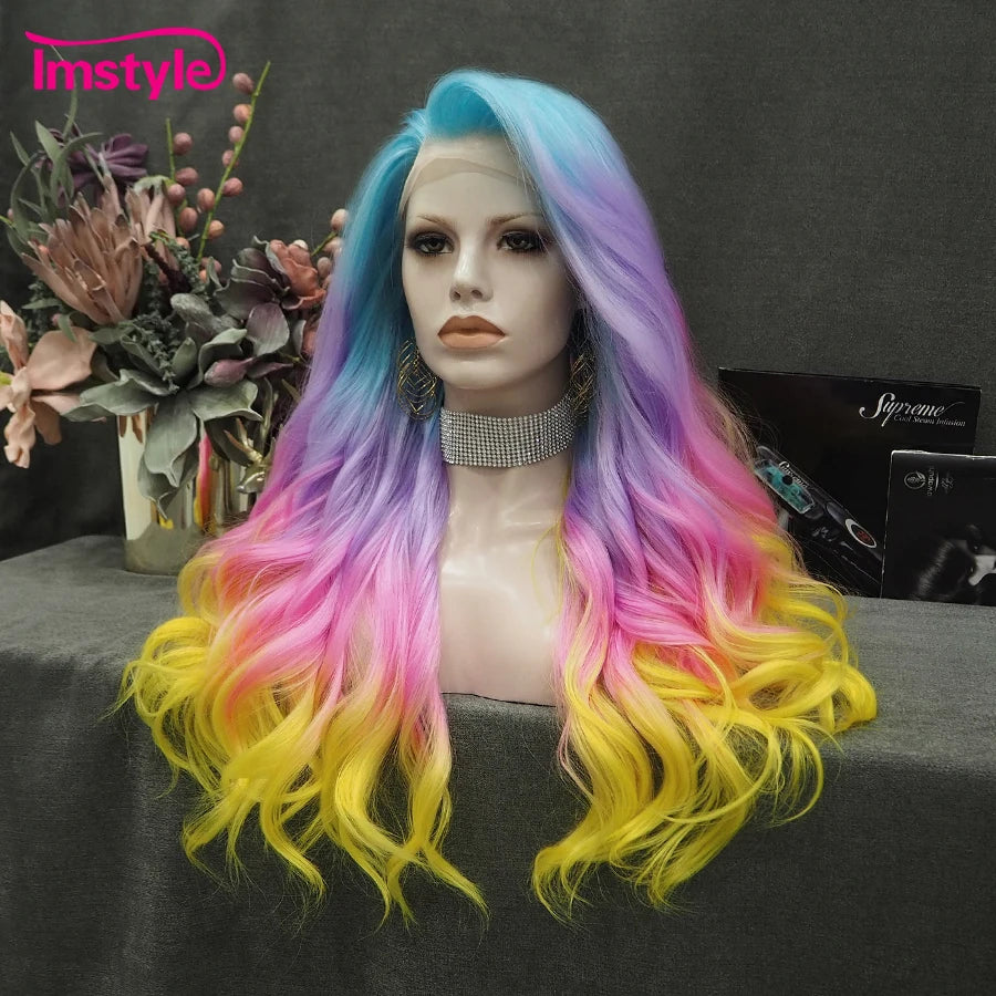Blue Lace Front Wig